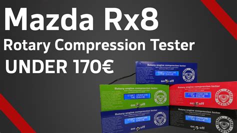 mazda rx8 compression tester for sale|rx8 compression numbers.